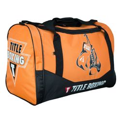 Сумка спортивна Title individual sports bag V2 (ISB2, помаранчево-чорна)